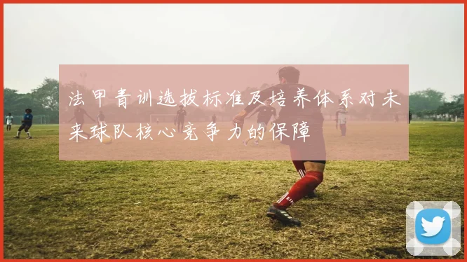 法甲青训选拔标准及培养体系对未来球队核心竞争力的保障