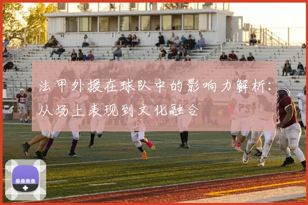 法甲外援在球队中的影响力解析：从场上表现到文化融合